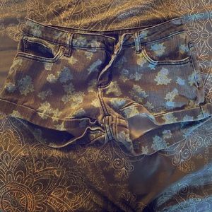 Floral Print Shorts